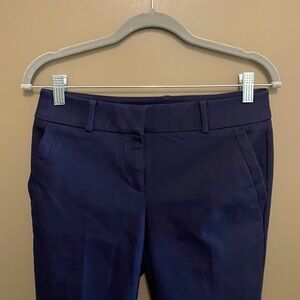 Loft Navy Blue Marisa Skinny Pant